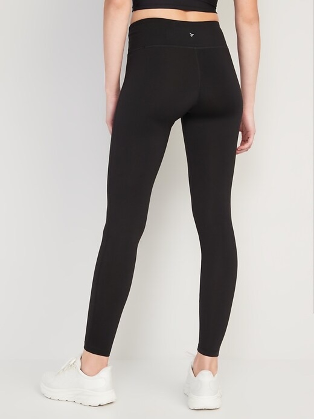 Old Navy Women's Mid-Rise PowerPress Leggings Black L 12-14 - Picture 2 of 15